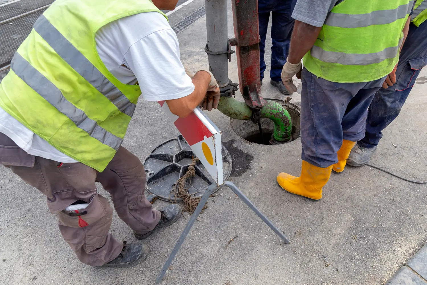 CCTV drain survey inspection in Banstead